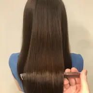 【髪質改善を初める方にオススメ‼️】ブリーチ毛でもクセを伸ばせる✨髪質改善ストレート&毛先カット&超音波トリートメント