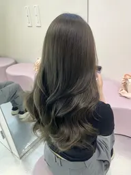 《🍀韓国風ツヤ髪🍀》カラー+トリートメント¥11000