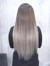 【人毛100%】最高級レミー毛シールエクステ80枚&なじませカット