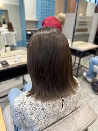 ブリーチなしのダブルカラー🩵ྀི🤍ྀི