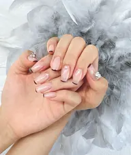 Hand 【パラジェル込】(自爪フィルイン無料) 定額コース/バレンタイン/秋冬のネイルデザイン上品/日常/可愛い✨