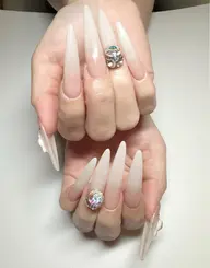 (スカルプ)バーチャルグラデーションネイル