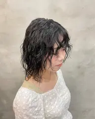 💗レディース専用💗セミウェットパーマ+カット