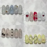 平日限定クーポン🉐【選べる定額デザイン】ｱｰﾄ/しっかりアート♡オフ込み🌷