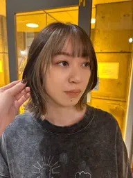 ⭐️カラー+インナーカラー(ブリーチ込み)＋1stepトリートメント(ロング料金＋¥1,000​〜​)