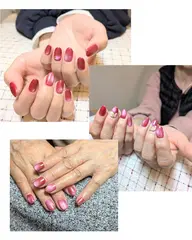 【ハンド】マグネットジェルネイル1色塗り(オフあり)