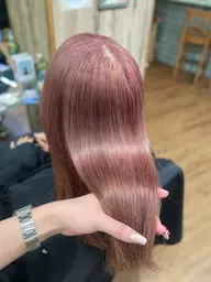 ✨人気No.2✨ ブリーチリタッチ🪄【ケアブリーチリタッチ+艶カラー🎀】《marbb付き🚿》