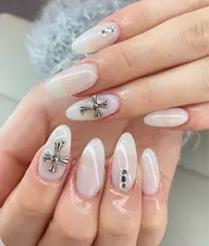 【チップ長さだし】ワンカラーorラメグラデ