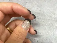 【限定ｸｰﾎﾟﾝ】オフなし★パラジェル使用♡フレンチ(クリアベース)