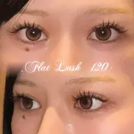 【オフなし❌】※flatマツエク~120本(カラー変更可+¥550)(LED+¥1100)