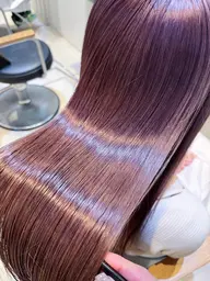 世界一傷ませない❕FIBREPLEXケアブリーチ ➕ 高発色カラー ➕ カット