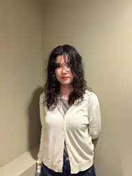 🎀カット＋パーマ🎀《ミディアム限定🌱》／やわらかい動きとツヤ感のあるナチュラルパーマ💫