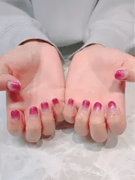 【オフ込み】ハンドワンカラーorラメグラデーション