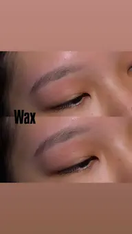 アイブロウワックス（間引きなし）🫧