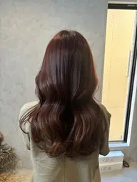 🌟人気メニュー🌟前髪カット＋ワンカラー＋高保湿トリートメント(シャンプー・ブロー込み)