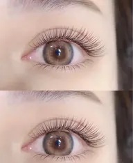 【オフ無料】フラットラッシュ　120本＋下まつげエクステ（つけ放題）6480円