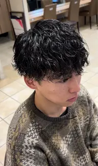 【新規】メンズカット+特殊パーマ🌀 『波巻きパーマ/シャドウパーマ/ツイストスパイラルパーマ/フェザーパーマ』