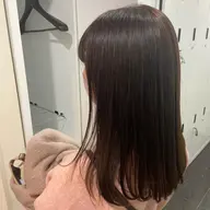 大人気👑《透明感カラー×4stepトリートメント×超音波アイロン》