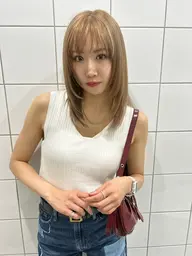 ケアブリーチ➕カラー➕髪質再生トリートメント🕊️✨️