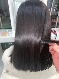 髪質改善✨カット&ナチュラル美髪ストレート&oggi ottoカラー&oggi ottoトリートメント✨