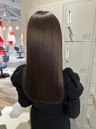 カット➕艶髪髪質改善ストレート