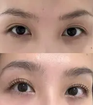 【人気沸騰】韓ドル風束感まつげパーマ、新規トリートメントとアイシャプー無料【平日16：00まで】