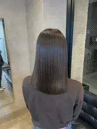 【🌧️ 梅雨対策 🌧️】酸性ストレート➕カット➕カラー➕TR