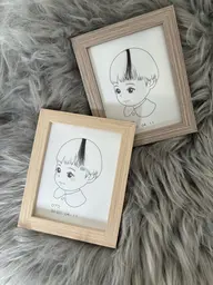 【ファーストヘアーを思い出に👶🏻】ファーストカット×オリジナルアート