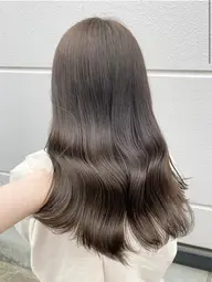 🫧圧倒的美髪カラー🫧髪質改善treatment✖️透明感カラー🩵