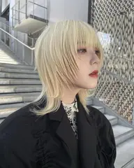 【ブロンド.ペールカラーにしたい方へ🤍】ブリーチありトリプルカラー➕オリジナルトリートメント🧊🫧