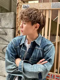 【🌈メンズ人気Mo.1🌈】メンズカット＋ケアカラー＋オーダーメイドトリートメント