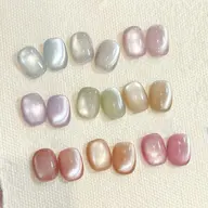 Ins’話題🫧ちゅるん水光マグネットネイル(オフ込み)