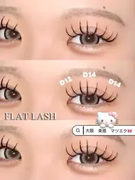 🦋フラットラッシュ付け放題🦋【コーティング付🫧】