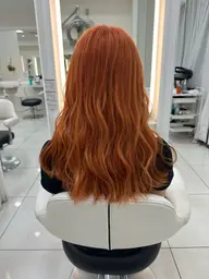 💕ブリーチでより高明度なカラーへ💕カット+ブリーチ+ワンカラー(全体+3300)