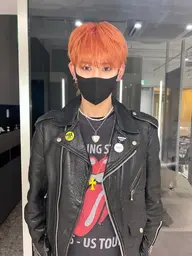 メンズカット+ブリーチカラー✨