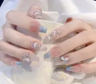 【スカルプ】　華やかコース　（両手アート6本）