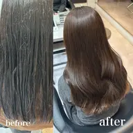 🍀ブリーチを使わない中明度 Wカラー🍀