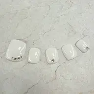 フットネイルワンカラー