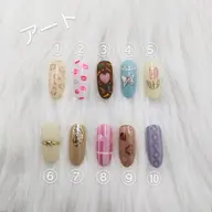 【オフなし】ワンカラー+写真アート2本付 0円