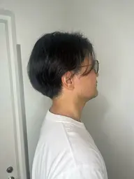 📍眉カット付きで格好良く【カット➕カラー➕眉カット】