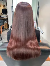 【U23限定】🫧今だけの特別価格🩵ワンカラー＋髪質改善プラチナトリートメント＋炭酸ヘッドスパ（男女可）