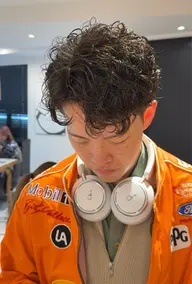 『ミニモ限定価格』メンズカット+ツイスト,波打ちパーマ