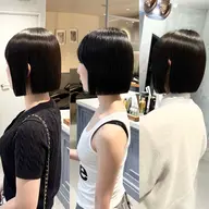 ☘️超音波アイロン&炭酸クレンジングシャンプー付き☘️カット+カラー+1Stepスチームトリートメント