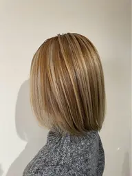 カット+ハイライト+オンカラー