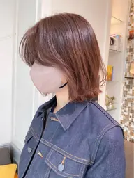 カット+ハイライト+艶カラー+オージュア4stepトリートメント🖤