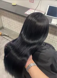 【艶】髪質改善ワンカラー🍇+トリートメント🫧