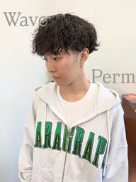 【支持率No. 1】🪞カット×メンズパーマ×3stepトリートメント