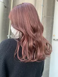 ダブルカラー（ケアブリーチ込み）🦋🦖💜