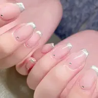 ご新規様 ♡ ミラーフレンチ 〔オフなし〕 / パラジェル変更可 / 持ち込み可⚠️要メッセージ