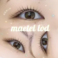 メーテルカール👁️✨目尻流し目デザインが特徴的で、パッチリ感と柔らかさを叶えます🤍ロングまつ毛さん、大人女性に人気！